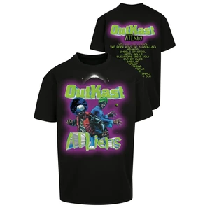 Oversize T-shirt Outkast Atliens black