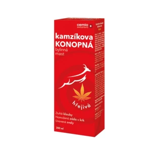 Cemio Kamzíkova konopná mast hřejivá, 200 ml