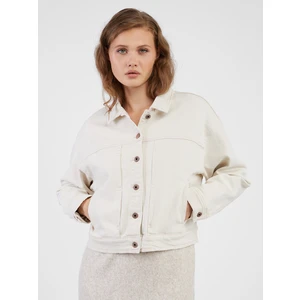 Pepe Jeans Foxy Cream Women's Denim Jacket - Women's