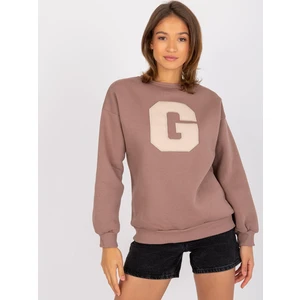 Brown Severine Crewneck sweatshirt