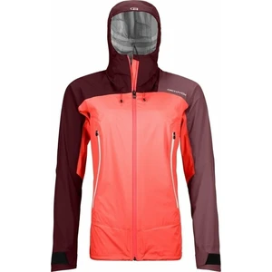 Ortovox Dzseki Westalpen 3L Light Jacket W Coral S