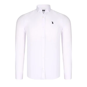 G725 DEWBERRY MEN'S SHIRT-WHITE OPTICS