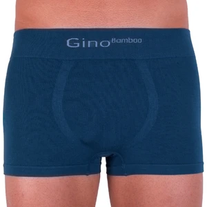 Men's Boxers Gino Seamless Bamboo Petrol (53004)