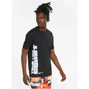 Black Men's T-Shirt Puma - Men