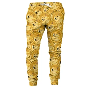 Mr. GUGU & Miss GO Unisex's Doge Wow Sweatpants Swpn-Pc2178