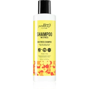 puroBIO Cosmetics No Stress posilňujúci šampón 200 ml