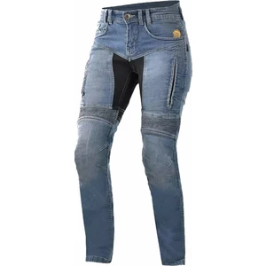 Trilobite 661 Parado Slim Fit Ladies Level 2 Azul 34 Vaqueros de moto