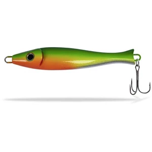 Rhino pilker big head uv green yellow orange - 300 g