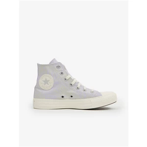 Light Purple Womens Patterned Ankle Sneakers Converse Chuck - Women