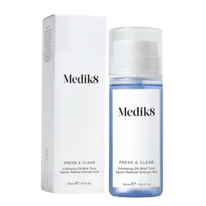 Medik8 Press & Glow jemné exfoliačné tonikum s postupným uvoľňovaním 150 ml