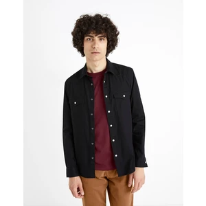 Celio Denim Shirt Modern Fit Cadenlo - Men