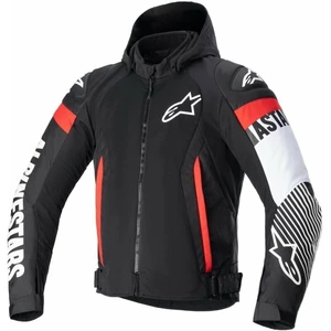 Alpinestars Zaca Air Jacket Black/White/Red Fluo 4XL Blouson textile