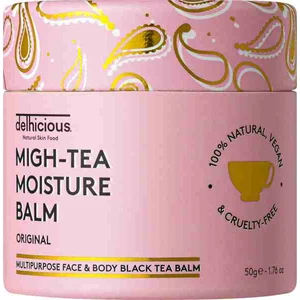 delhicious MIGH-TEA MOISTURE BALM multifunkčný balzam pre veľmi suchú a citlivú pleť 50 g