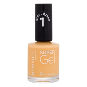 Rimmel Super Gel gelový lak na nehty bez užití UV/LED lampy odstín 046 Zest Of Friends 12 ml