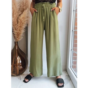 Women's wide trousers ALANDIS olive Dstreet