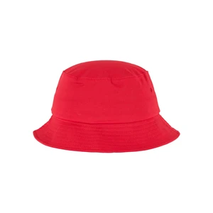 Čepice Flexfit Cotton Twill Bucket Red