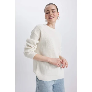 DEFACTO Regular Fit Crew Neck Knitwear Pullover