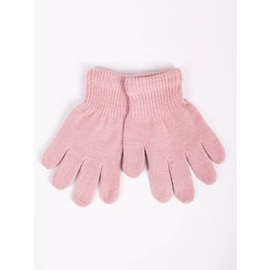 Yoclub Kids's Children's Basic Gloves RED-MAG4U-0050-005