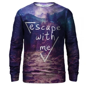 Bittersweet Paris Unisex's Escape Sweater S-Pc Bsp139 Purple