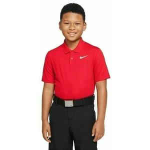 Nike Dri-Fit Victory Boys Golf University Red/White L Rövid ujjú póló