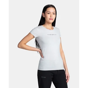 Women's technical T-shirt KILPI LISMAIN-W Light gray