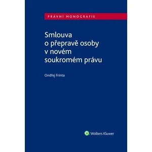 Smlouva o přepravě osoby