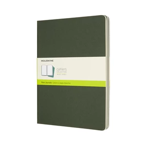 MOLESKINE Sešity 3 ks: čisté zelené – L