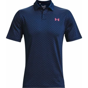 Under Armour UA Performance Printed Mens Polo Shirt Academy XS