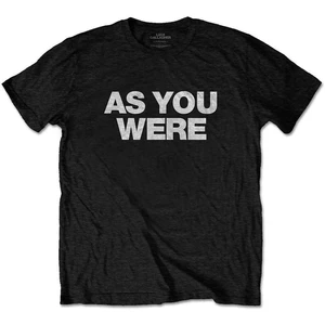 Liam Gallagher T-shirt As You Were Noir 2XL