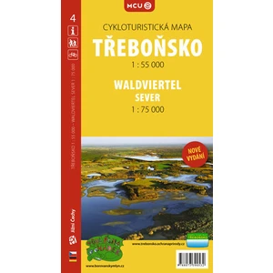 Třeboňsko - cykloturistická mapa č. 4 /1:55 000 [Mapy, Atlasy]