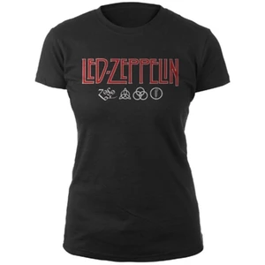 Led Zeppelin Ing Logo & Symbols Fekete S