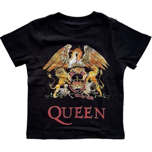 Queen T-shirt Classic Crest Noir 2 Years