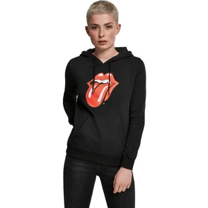 The Rolling Stones Felpa con cappuccio Tongue Nero 2XL