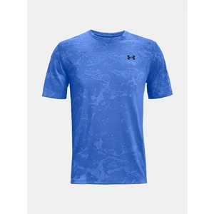 Under Armour UA Training Vent Camo SS Pánské funkční triko 1361503-436 Blue Circuit L