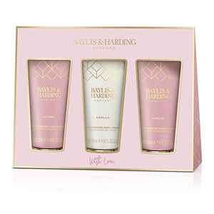 Baylis & Harding Súprava krémov na ruky Jojoba, vanilka a mandle 3 ks