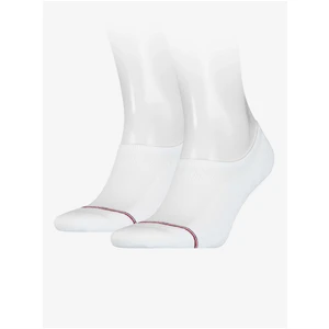 Set of two pairs of men's socks in white Tommy Hilfiger - Men