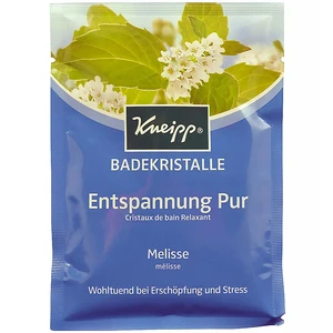 Kneipp Mineral Bath Salt Pure Relaxation Melissa 60 g koupelová sůl unisex Vegan; Cruelty free