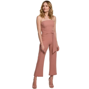 Makover női jumpsuit K045 Rózsa