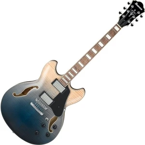 Ibanez AS73FM-TIF Transparent Indigo Fade