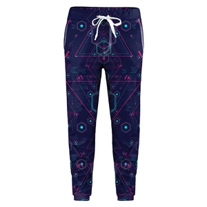 Mr. GUGU & Miss GO Unisex's Sweatpants SWPN-K-PC1638 Navy Blue