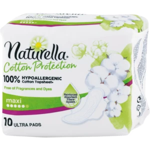 Naturella Cotton Protection Ultra Maxi Hygienické vložky s křidélky  10 ks