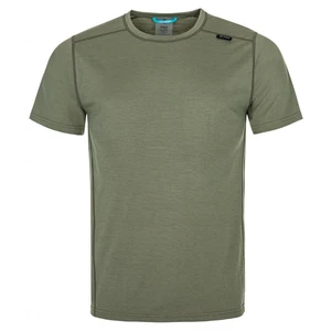 Men's functional T-shirt Kilpi MERIN-M KHAKI