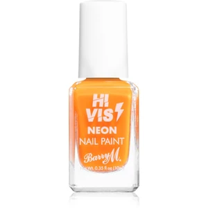 Barry M Hi Vis Neon lak na nechty odtieň Outrageous Orange 10 ml