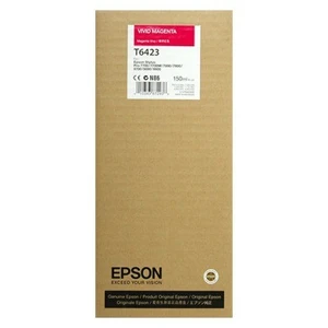 Epson T6423 purpurová (magenta) originální cartridge