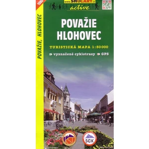 1080 Slovensko, Považie, Hlohovec   / Turistická mapa SHOCart