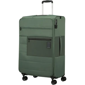 Samsonite Látkový cestovní kufr Vaycay L EXP 104/112 l - zelená