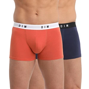 DIM BOXER ORIGINAL 2x - Men's boxers 2 - orange - blue