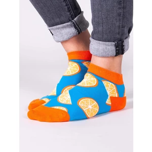 Yoclub Unisex's Ankle Funny Cotton Socks Patterns Colours SKS-0086U-A100