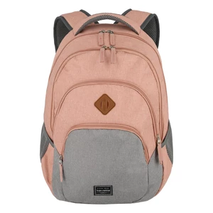 Travelite Městský batoh Basics Melange Rose/grey 22 l