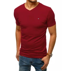 Solid color men's T-shirt Dstreet colors burgundy colors